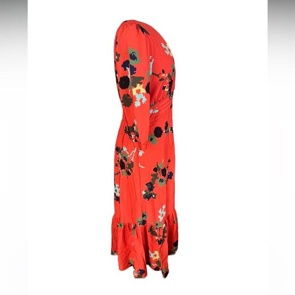 eShakti Wayward Fancies Floral Mini Dress Size 14 - Picture 4 of 7